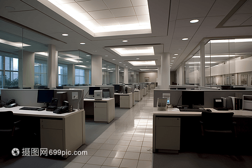 開放式現代辦公室 辦公設備的革新與布局